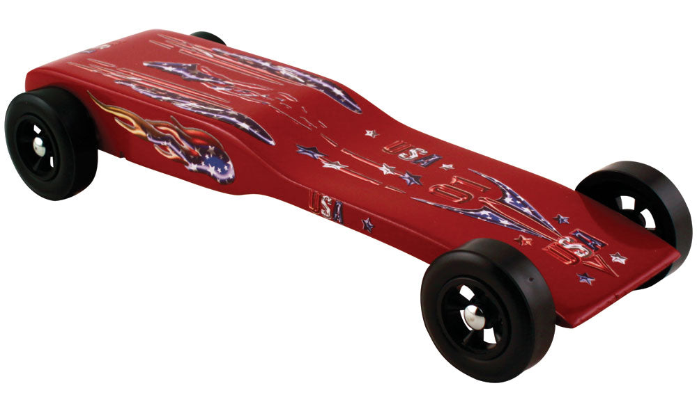 PineCar Pre-Cut Stealth Design