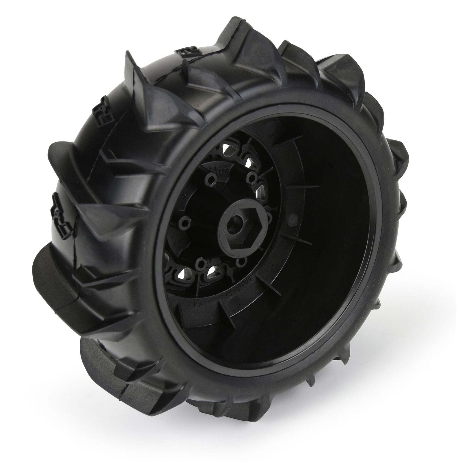 Pro-Line 1/10 Dumont Front/Rear 2.2"/3.0" SC Mounted 12mm Black Raid (2)