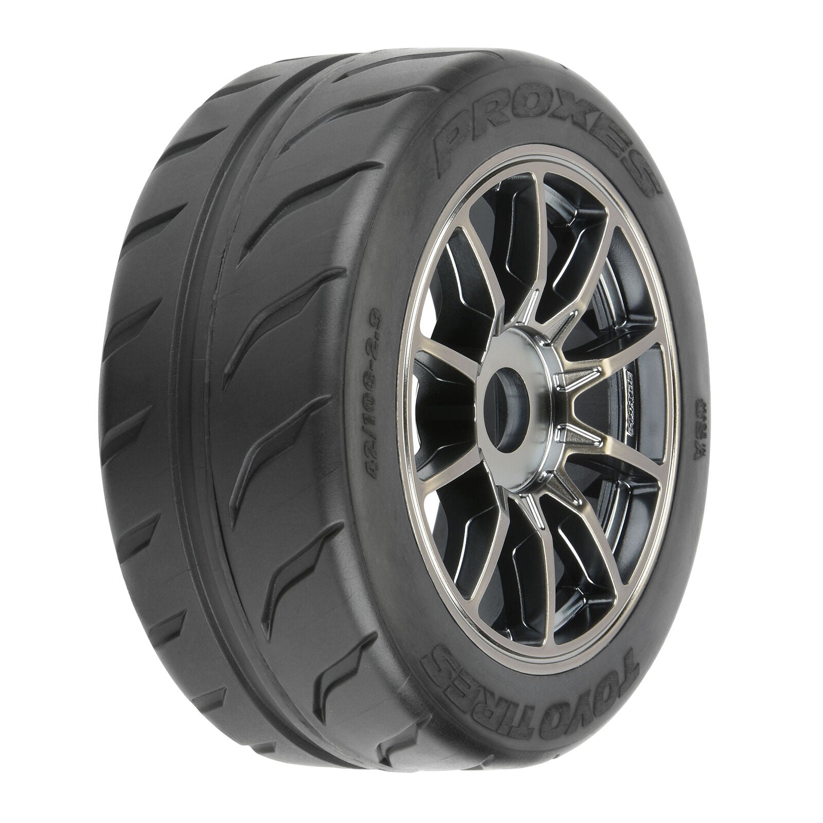 Pro-Line 1/7 Toyo Proxes R888R S3 F/R 42/100 2.9" Belted MTD 17mm Spectre Wheels (2)