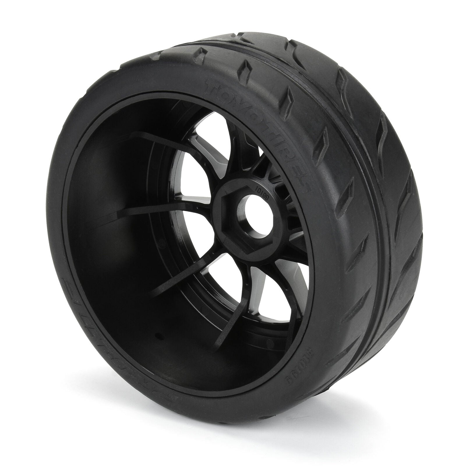 Pro-Line 1/7 Toyo Proxes R888R S3 F/R 42/100 2.9" Belted MTD 17mm Spectre Wheels (2)