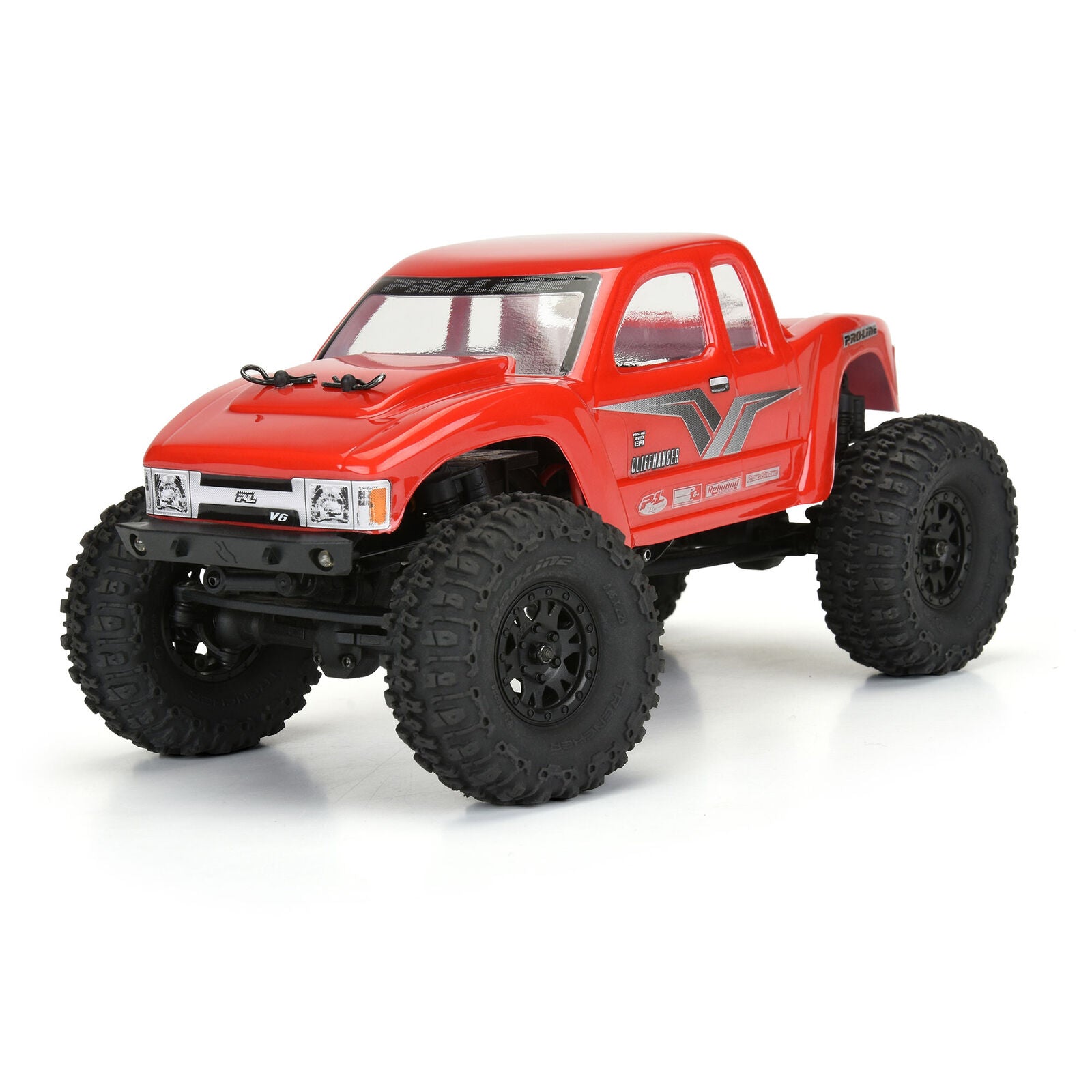 Pro-Line 1/24 SCX24 Trencher F/R 1.0" Tires Mounted 7mm Black Impulse Wheels (4)