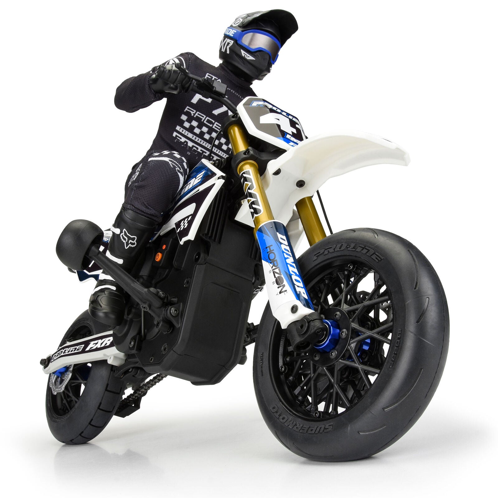 Pro-Line Promoto-MX 1/4 Supermoto S3 Motorcycle Front Tire MTD (Black)