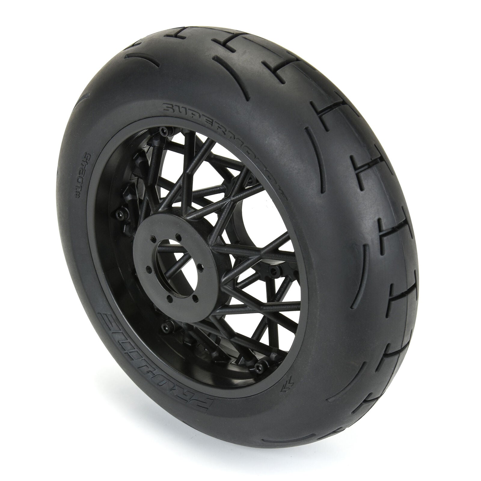 Pro-Line Promoto-MX 1/4 Supermoto 2.0 S3 Rear Tire MTD Supermoto Wheel (Black)