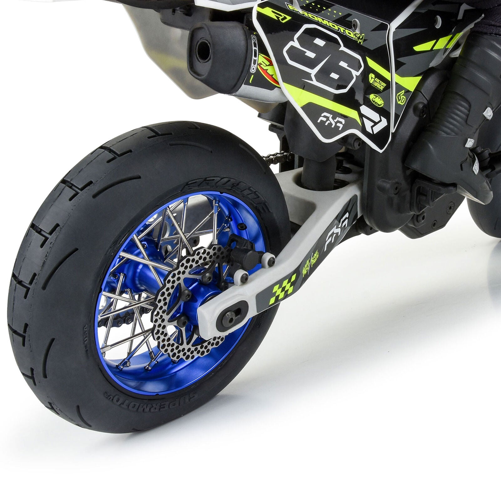 Pro-Line Pro-Spec SM 1/4 Supermoto 2.0 S3 Rear Tire MTD Sleeve