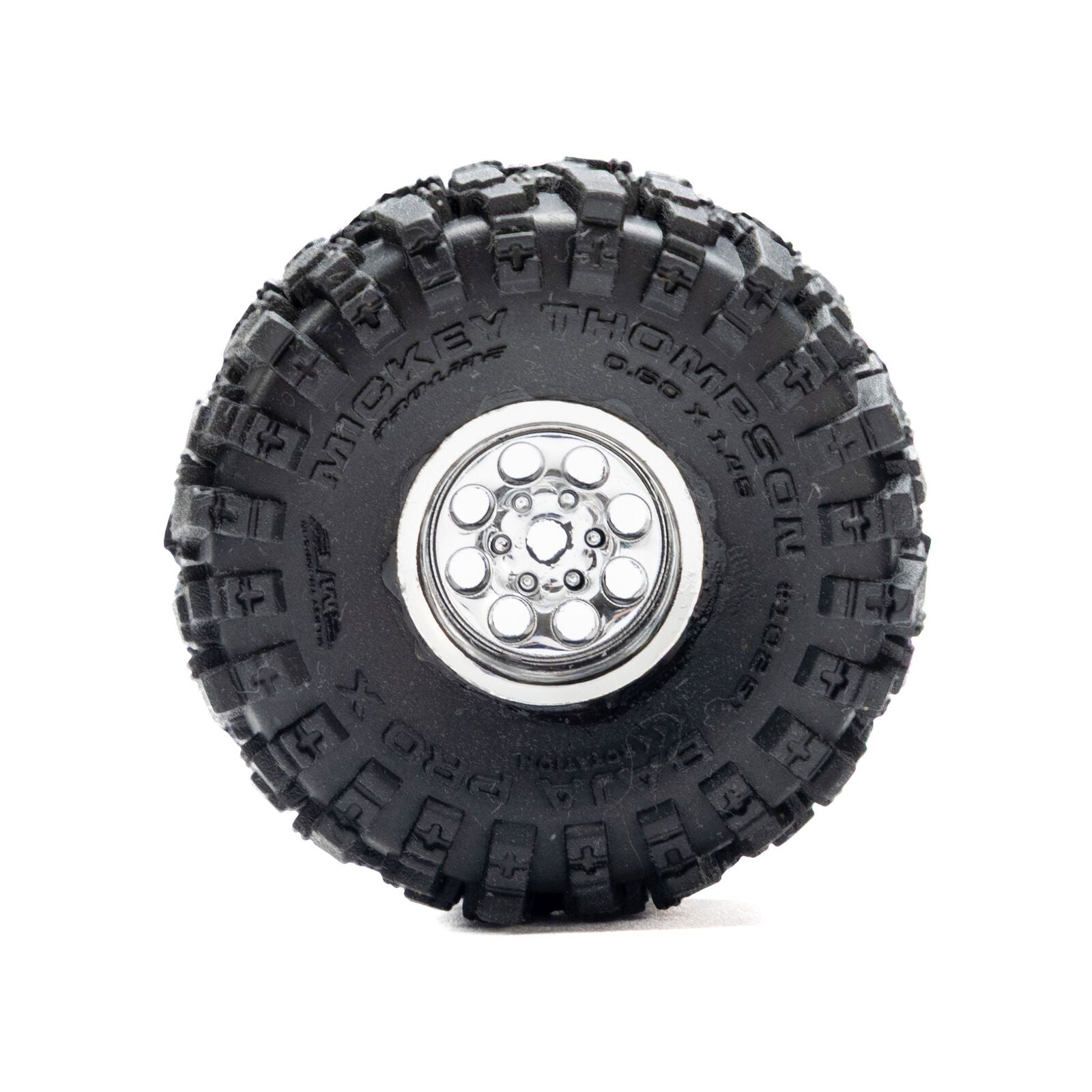 Pro-Line Axial 1/30 Baja Pro X SCX30 Front/Rear Mounted Chrome Beast Tires (4)