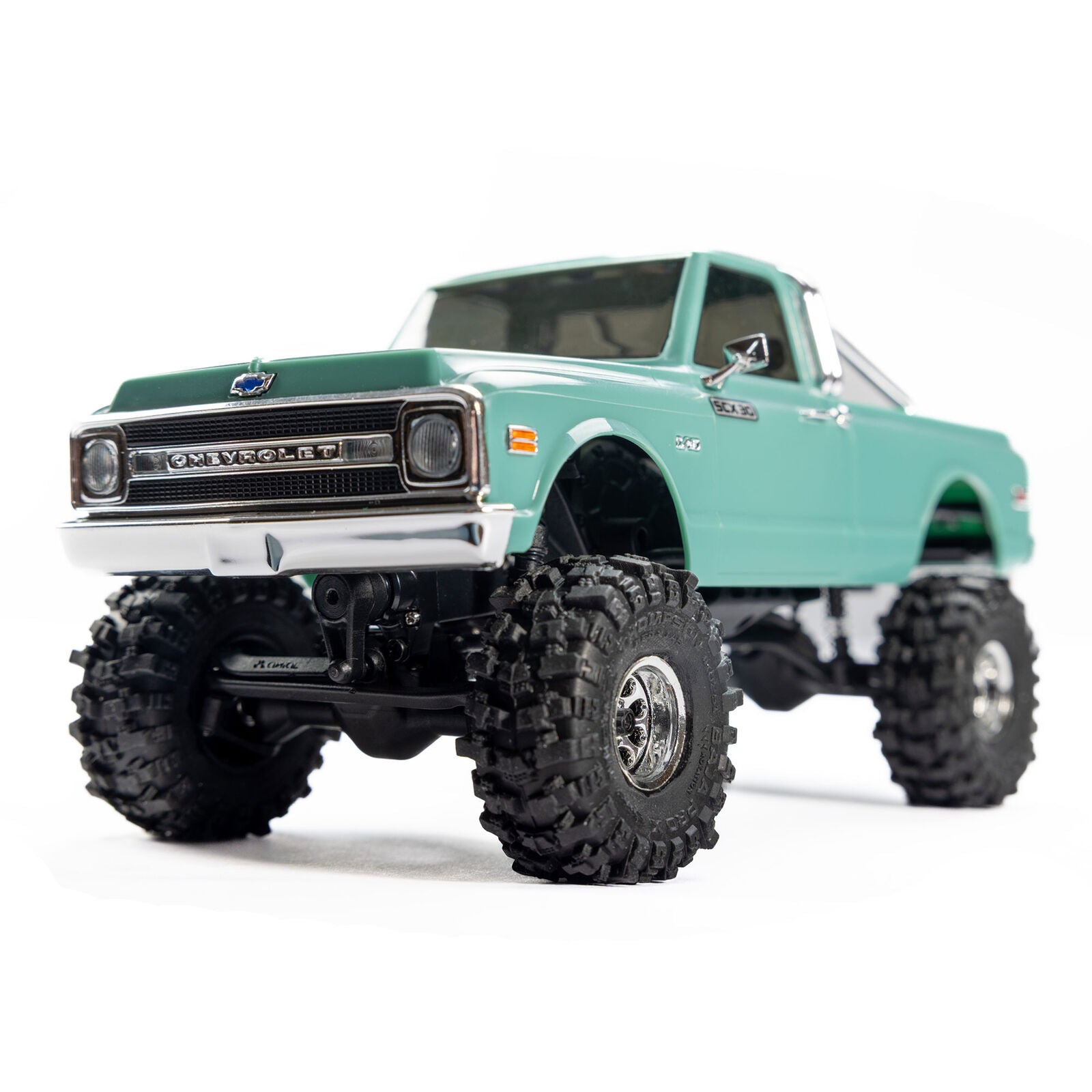 Pro-Line Axial 1/30 Baja Pro X SCX30 Front/Rear Mounted Chrome Beast Tires (4)