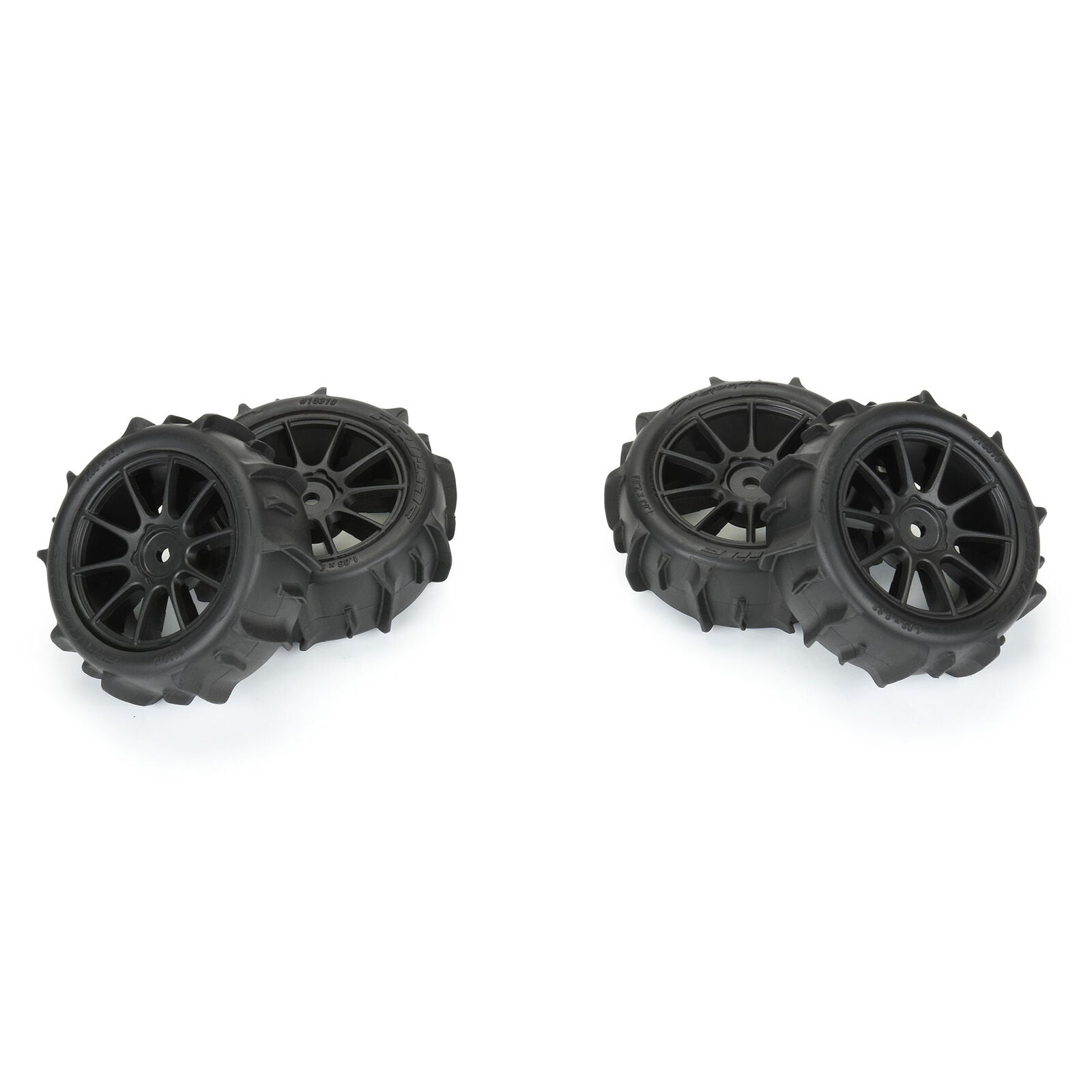 Pro-Line Typhon Grom 1/14 Dumont F/R Tires MTD 12mm Black Mach-10 Tires (4)