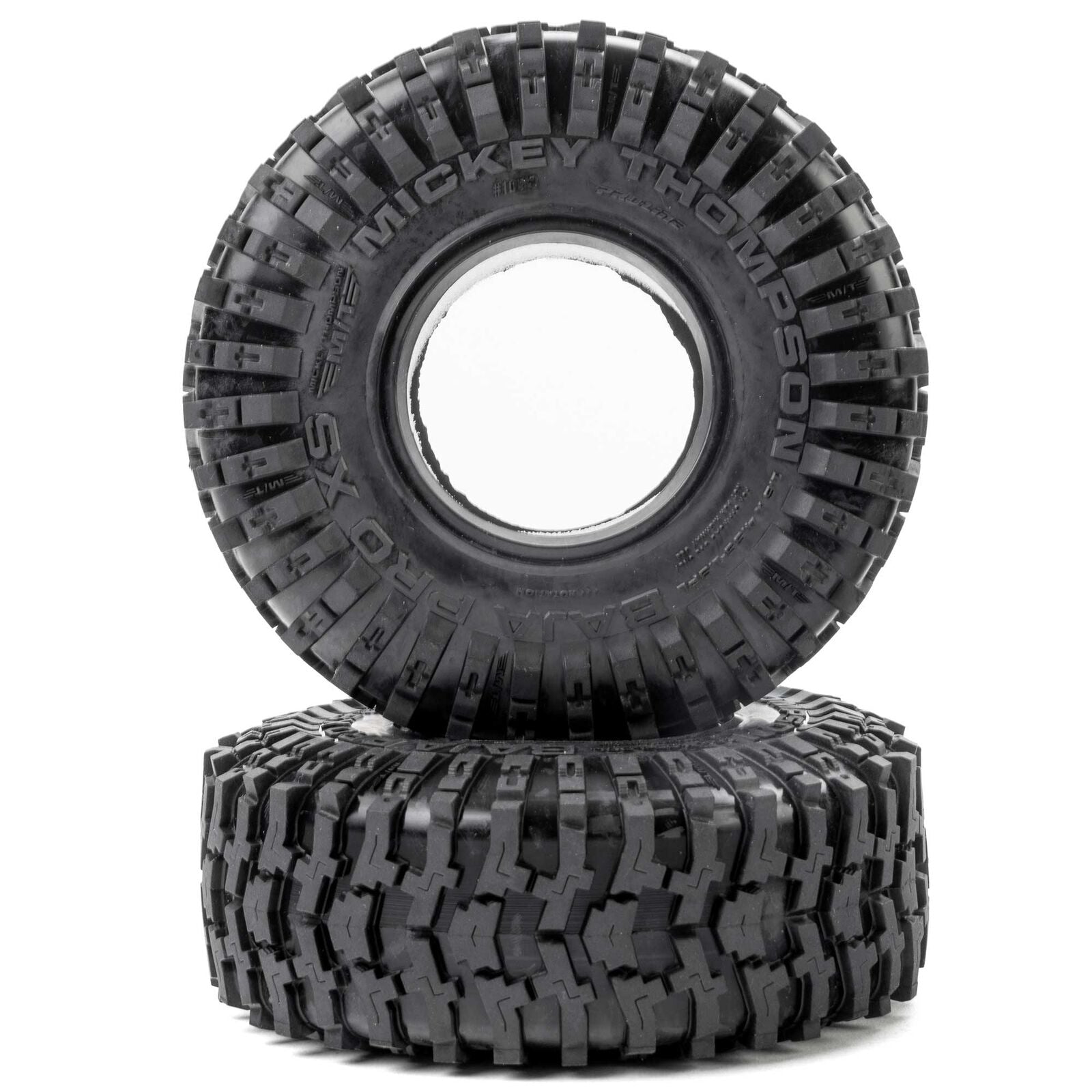 Neumáticos Dumont para arena/nieve 1/6 F/R 5,7" Neumáticos MTD 24 mm Black Raid (2)