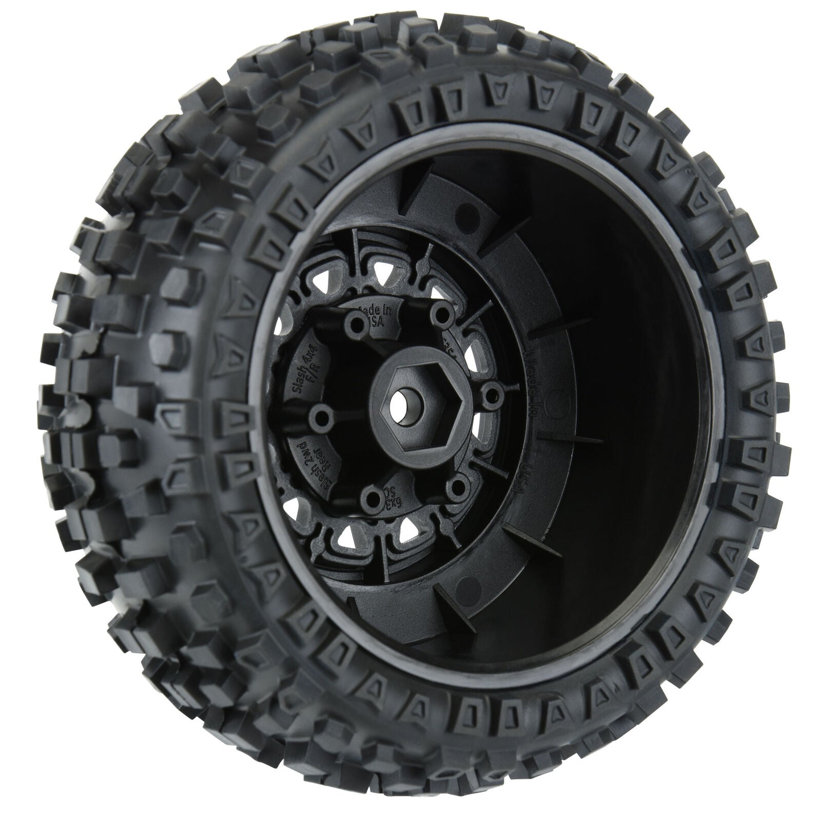 Pro-Line 1/10 Badlands Front/Rear 2.2"/3.0" SC Mounted 12mm Black Raid Tires (2)