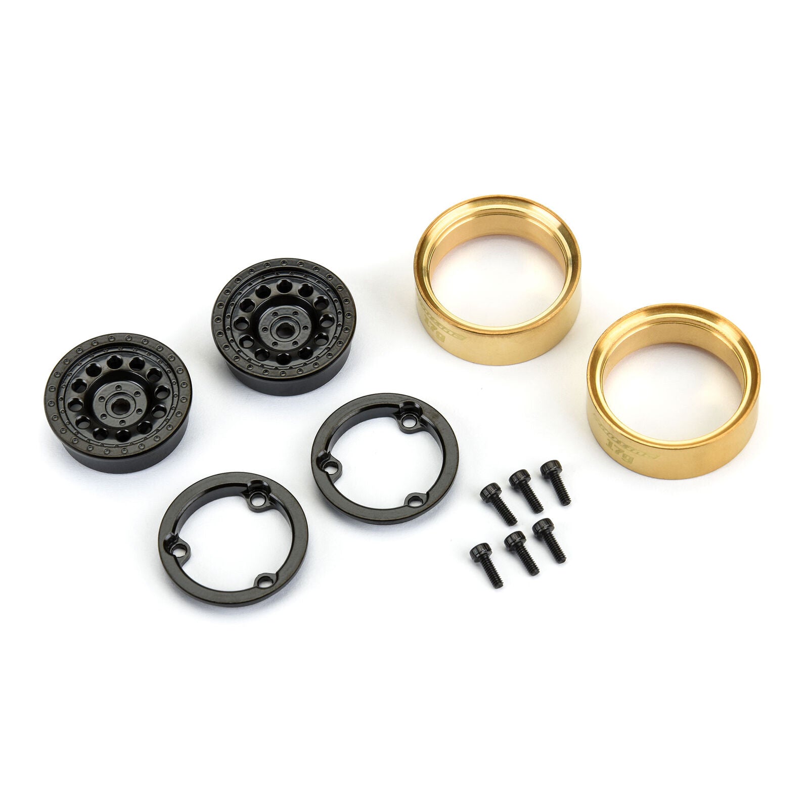 Neumáticos Dumont para arena/nieve 1/6 F/R 5,7" Neumáticos MTD 24 mm Black Raid (2)