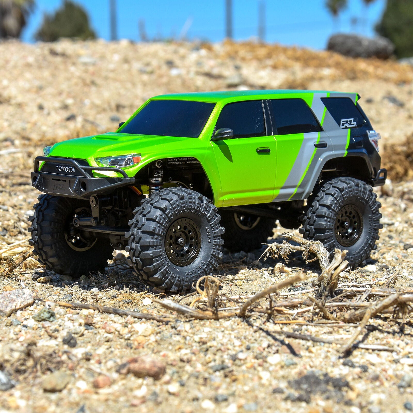 Pro-Line SCX24 1/24 2024 Toyota 4Runner TRD Pro Hard Body Unassembled (White)