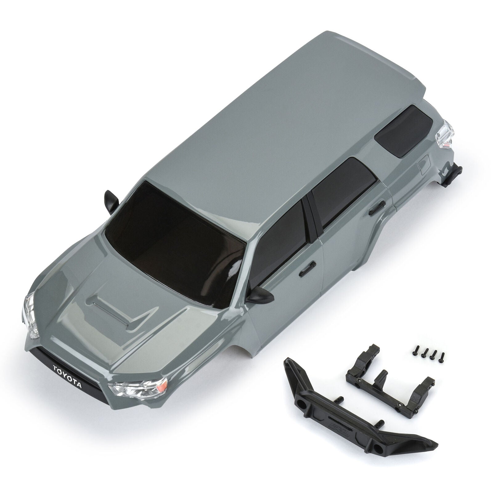 Pro-Line SCX24 1/24 2024 Toyota 4Runner TRD Pro Hard Body Unassembled (Gray)
