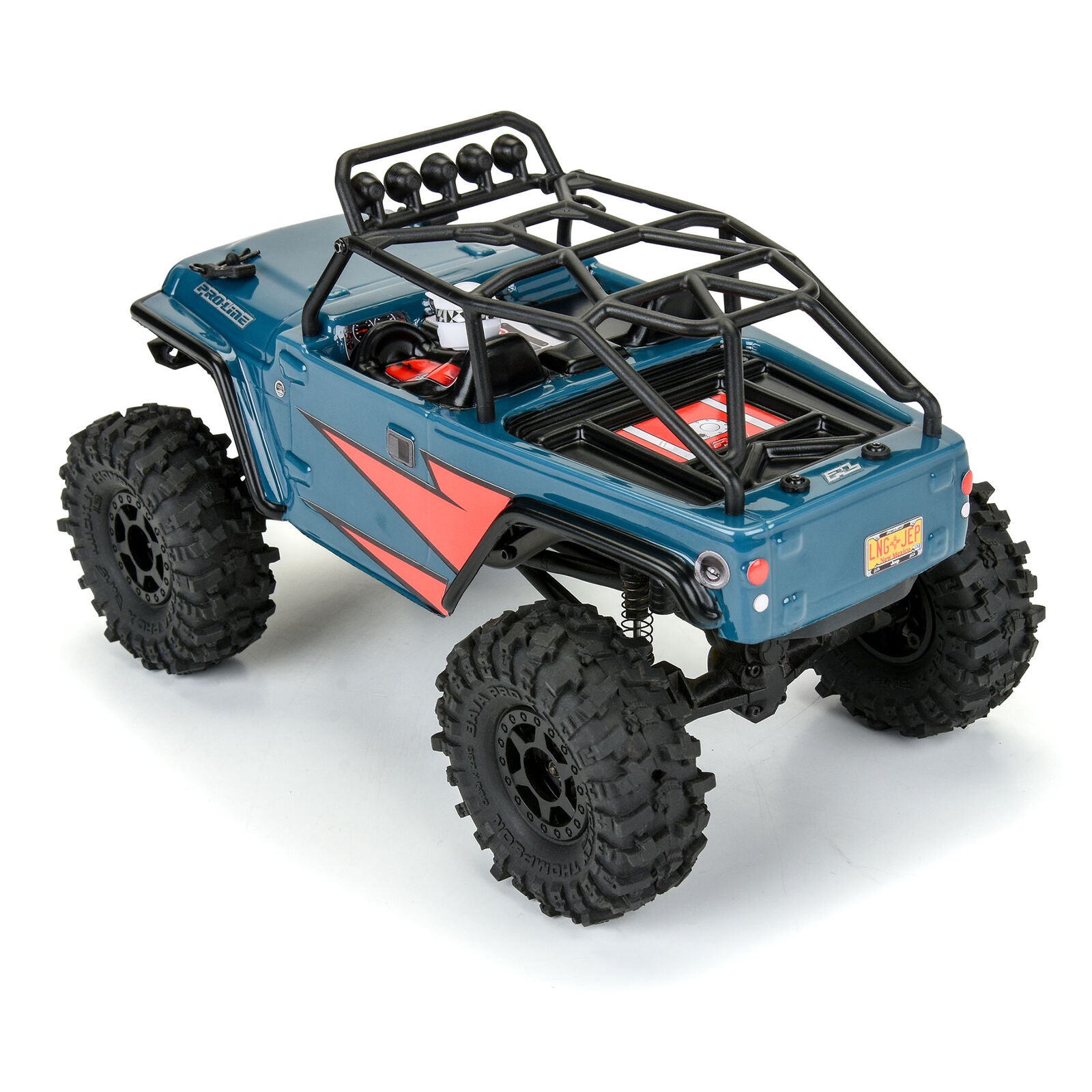 Pro-Line SCX24 1/24 2004 Jeep LJ Body/Trail Cage (Clear)