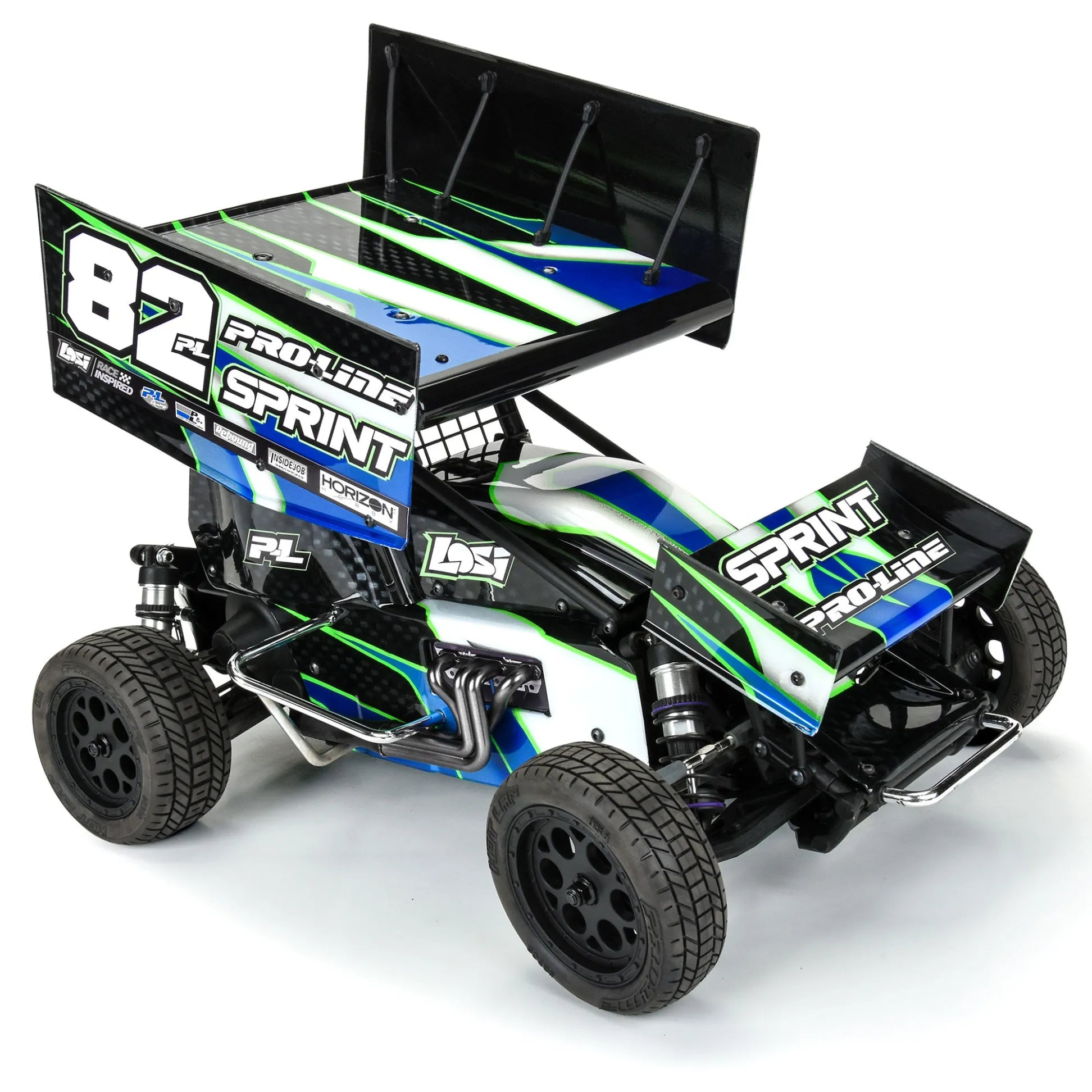 Pro-Line Losi 1/10 Sprint Car Light Weight Wing Set (Clear)