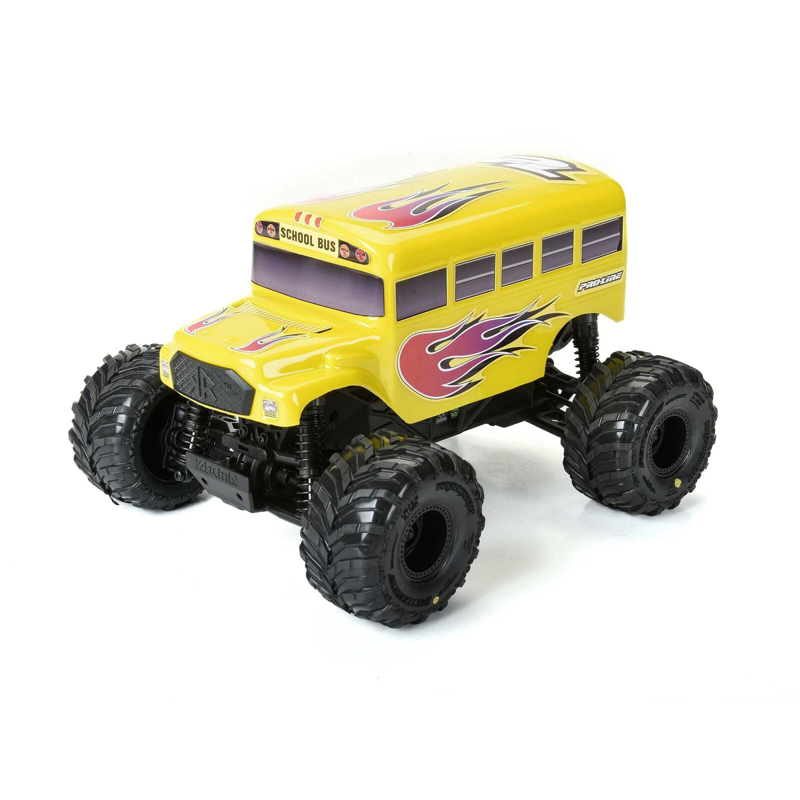Pro-Line 1/16 Pre-Cut/Pre-Painted (School Bus) Yellow Body for ARRMA GORGON GROM