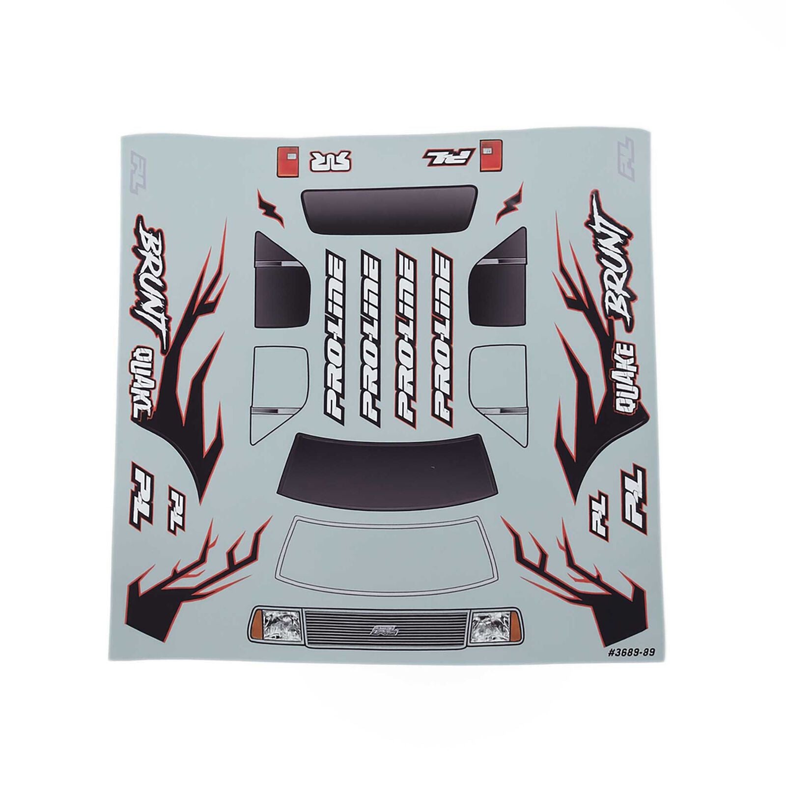 Pro-Line 1/16 Brunt Red Body for ARRMA QUAKE GROM