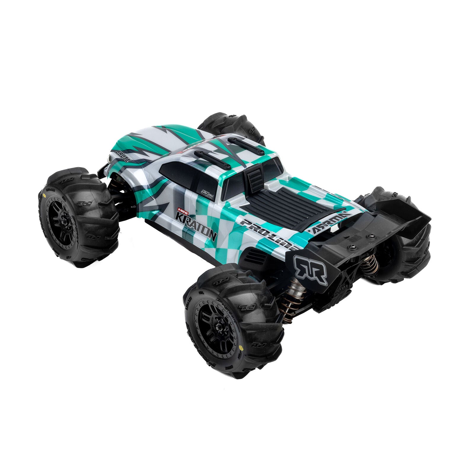Pro-Line Racing Arrma Mini Kraton 1/16 Limited Edition Pre-Cut/Pre-Painted Brute Checkmate Body with Clipless System