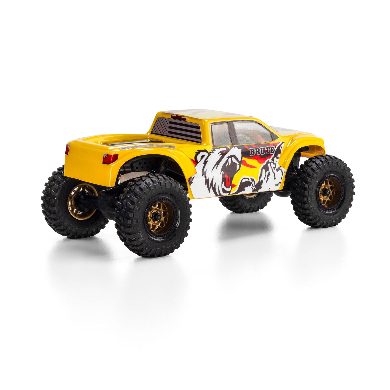 Pro-Line Axial SCX30 1/30 Pre-Cut Brute Body (Clear)