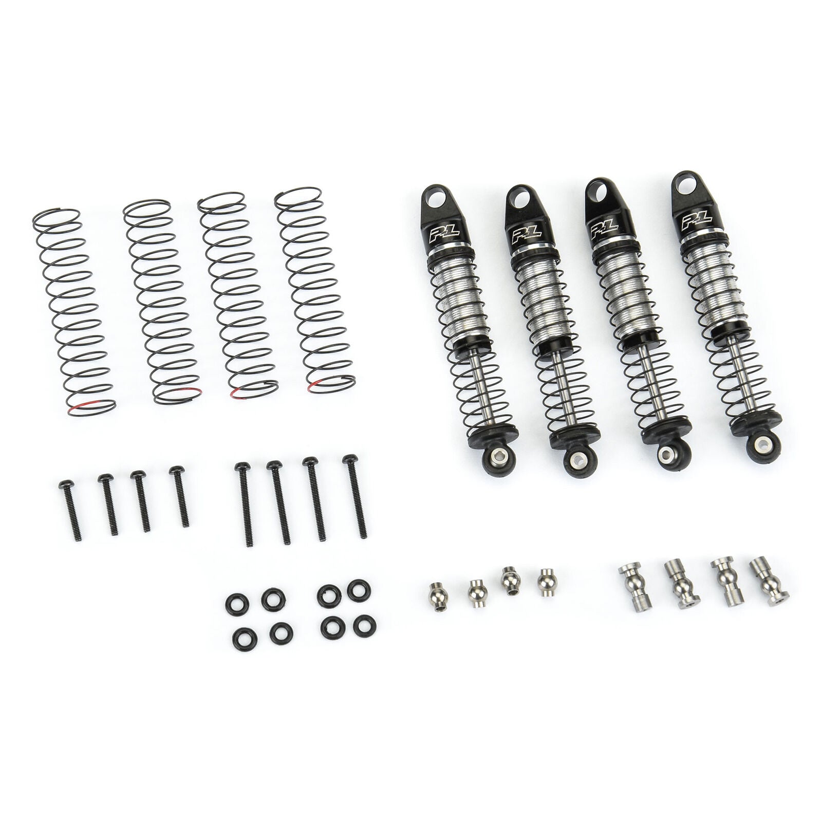 Pro-Line Axial SCX24 1/24 Big Bore Scaler Shocks 50mm (4)