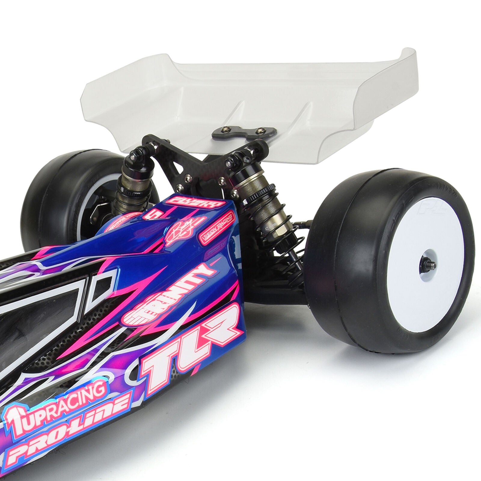 Pro-Line 1/10 Pre-Cut Air Force 7" Clear Rear Buggy Wing (2)