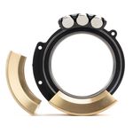 Neumáticos Dumont para arena/nieve 1/6 F/R 5,7" Neumáticos MTD 24 mm Black Raid (2)