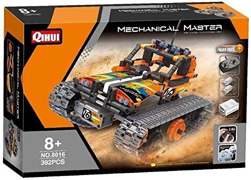 Qihui Mechanical Master 3-in-1 RC Stunt Car Building Block Set