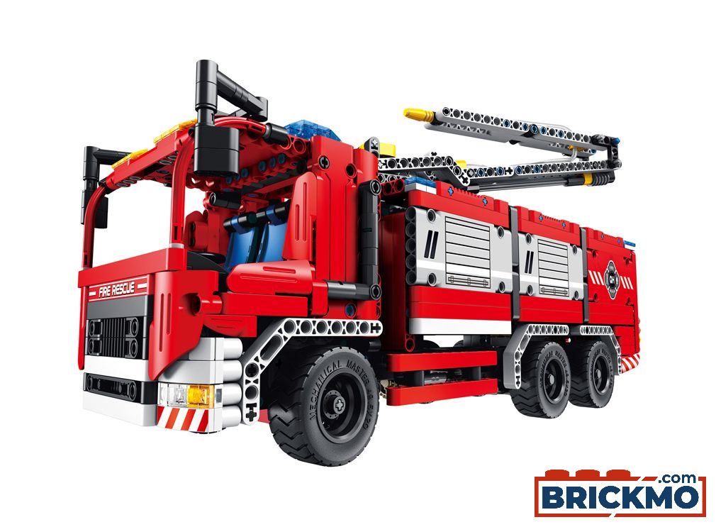 Qihui Mechanical Master 2-in-1 Fire Truck Building Block Set
