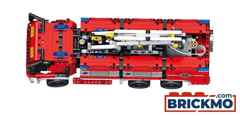 Qihui Mechanical Master 2-in-1 Fire Truck Building Block Set
