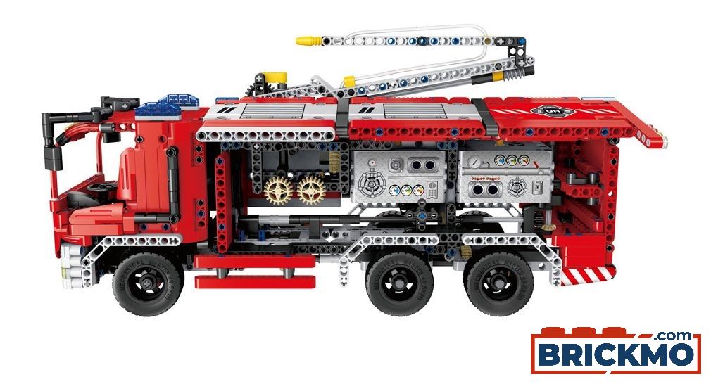 Qihui Mechanical Master 2-in-1 Fire Truck Building Block Set