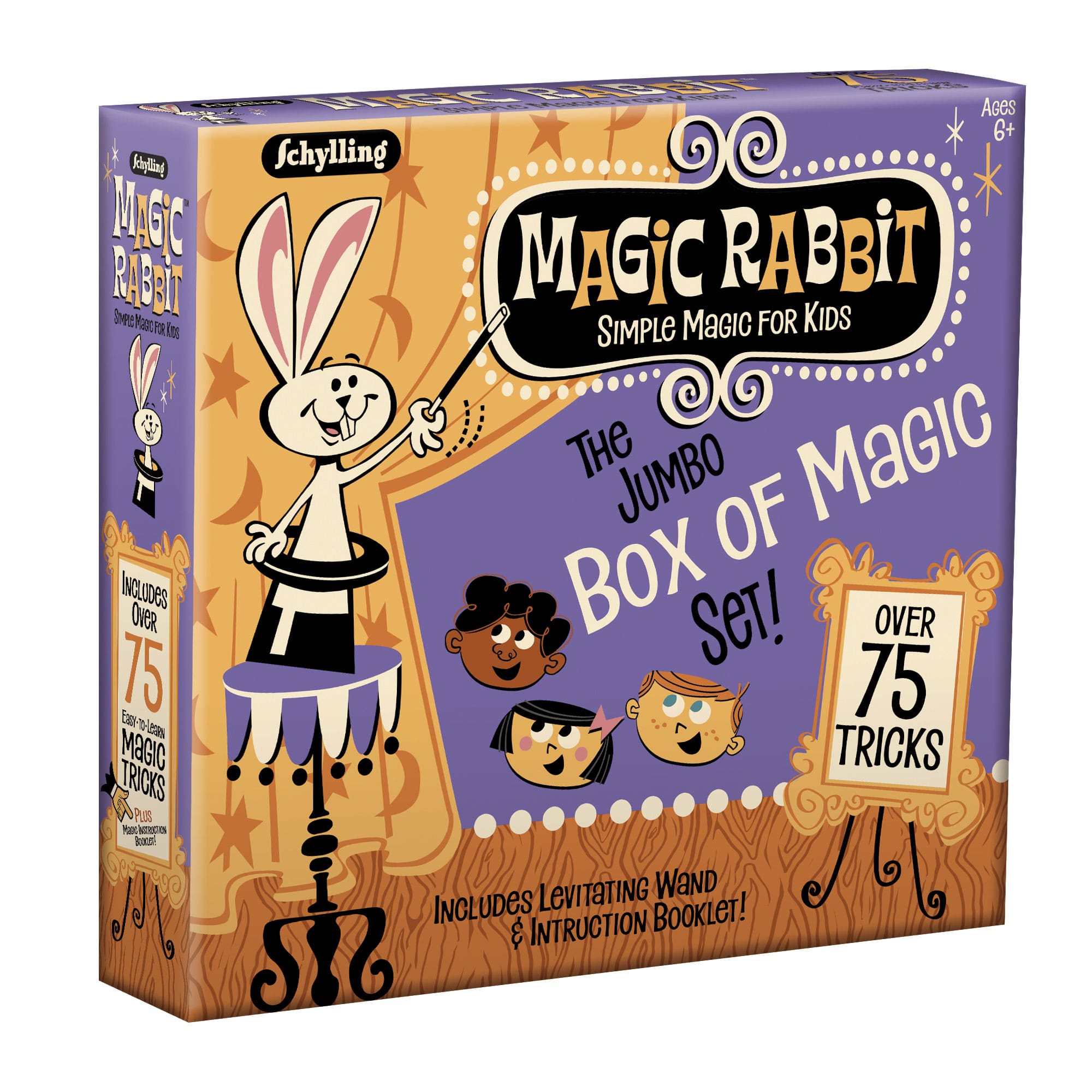 Schylling Magic Rabbit Jumbo Box Of Magic Tricks