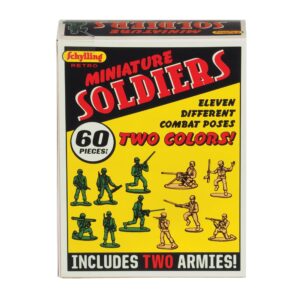 Schylling Retro Mini Soldier 60 Pack