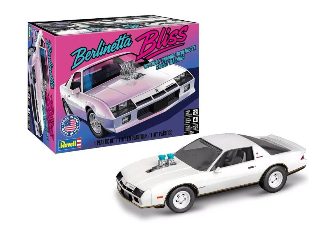 Revell 1/25 1982 Chevy Camaro Berlinetta Bliss Street Machine Model Kit