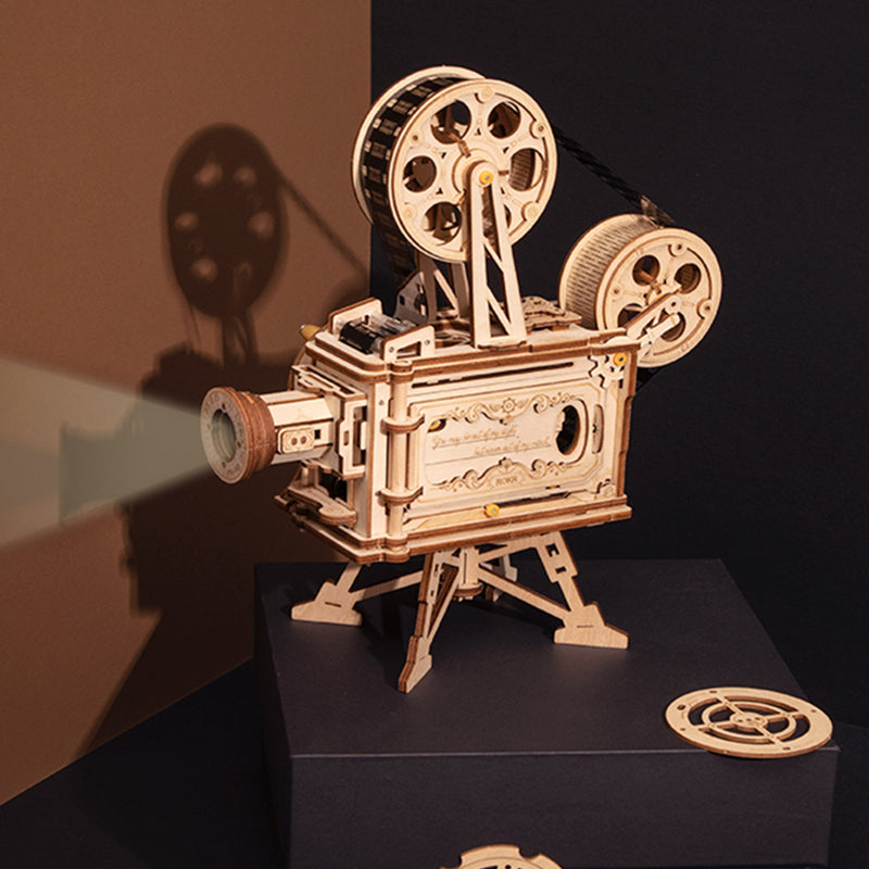 ROKR Vitascope 3D Puzzle Vintage Film Projector