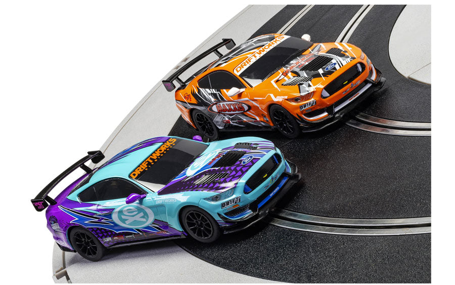 Scalextric Drift 360 1/32 Slot Car Track Race Set