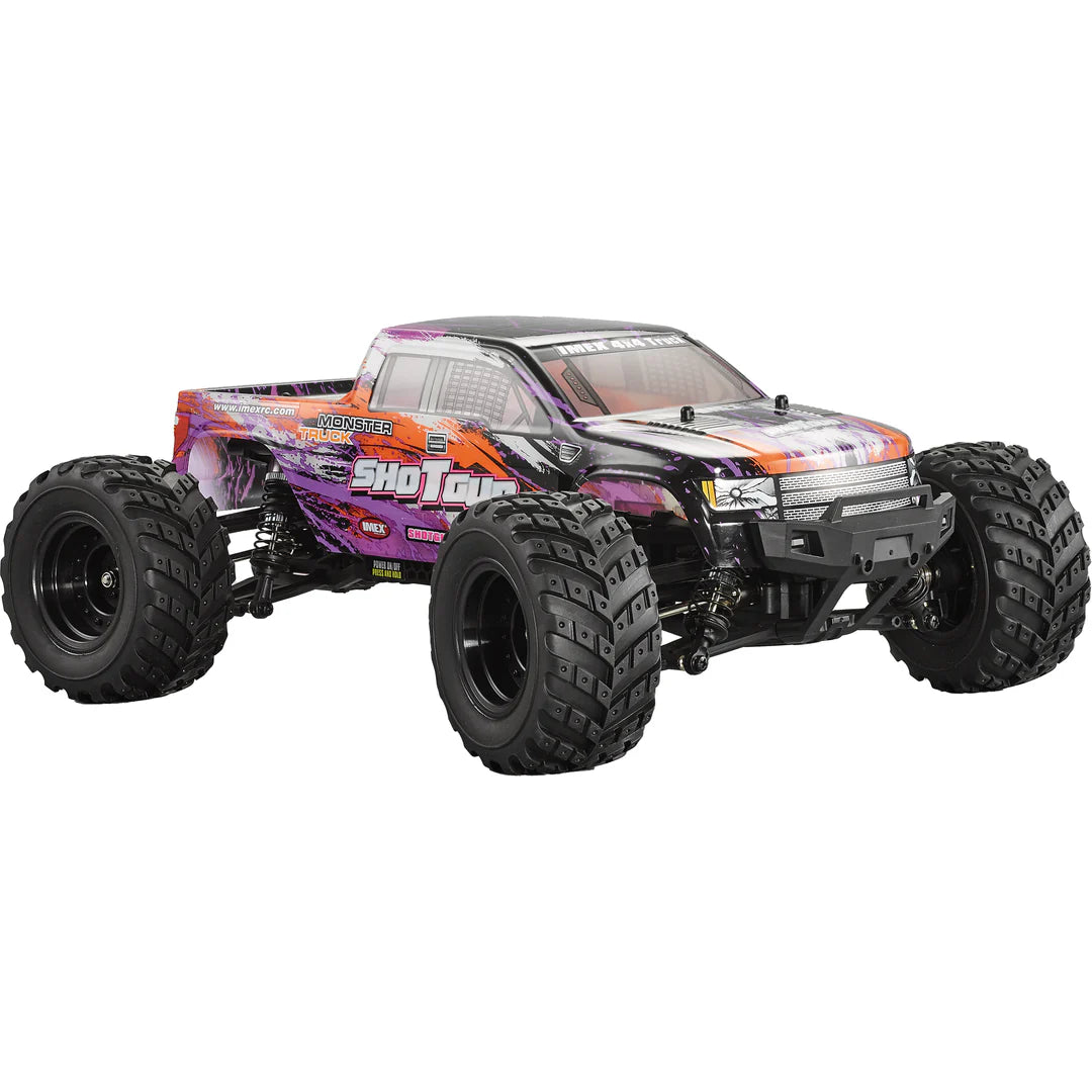 IMEX Shotgun 1/12th Brushless RTR 4WD Monster Truck (Blue, Purple)