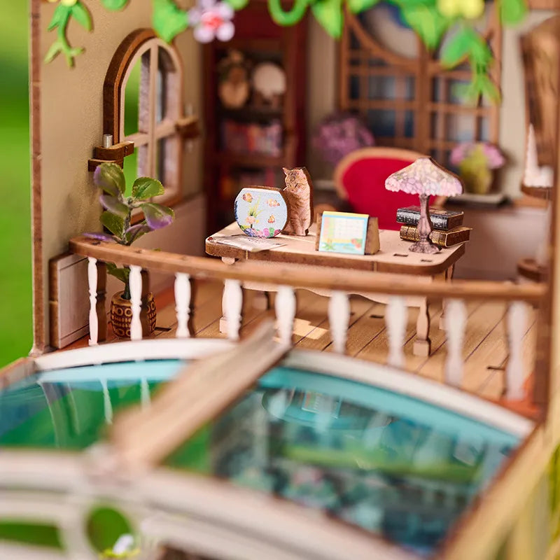 KnowMe IIE Create DIY Book Nook Kit: Happy Moments