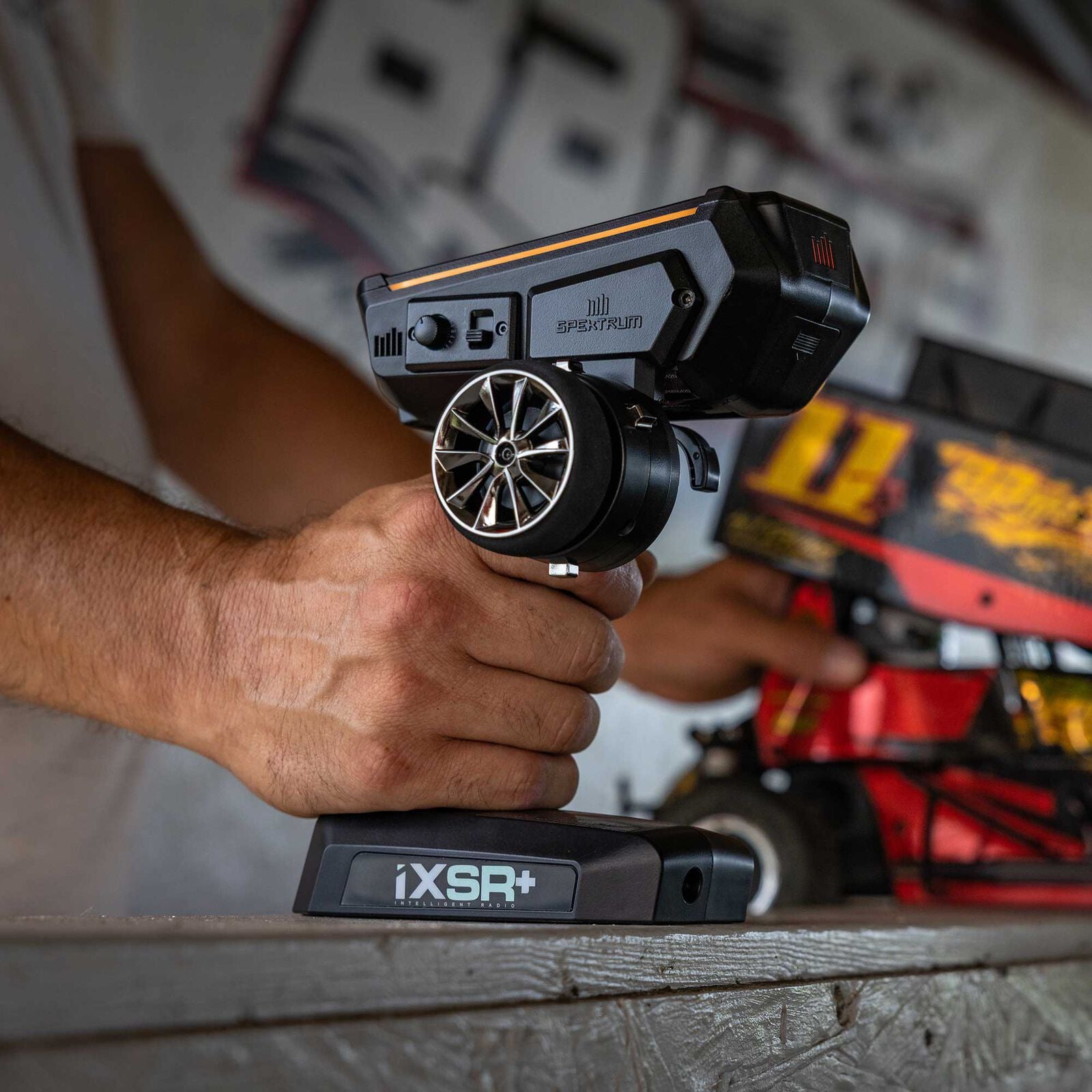 Spektrum RC iXSR+ 12-Channel DSMR+ Transmitter with SR515 Receiver