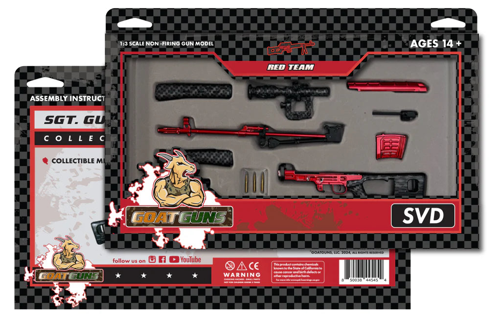 GoatGuns SVD Special Edition Model - Red Team
