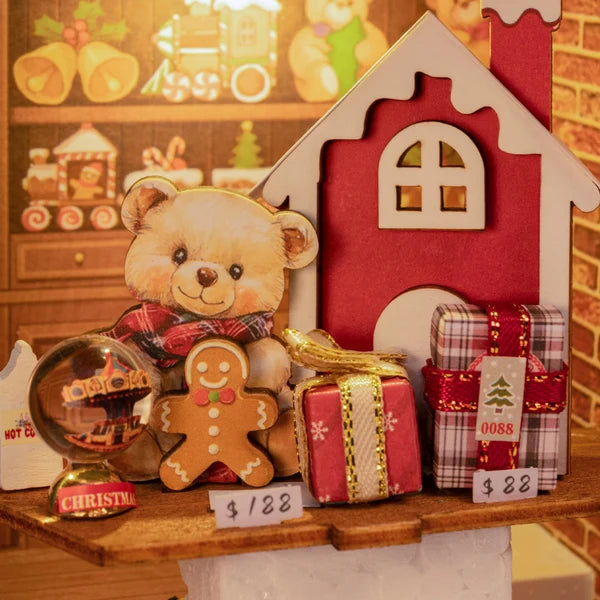 Rolife Santa's Toy Shop 3D Wooden Puzzle