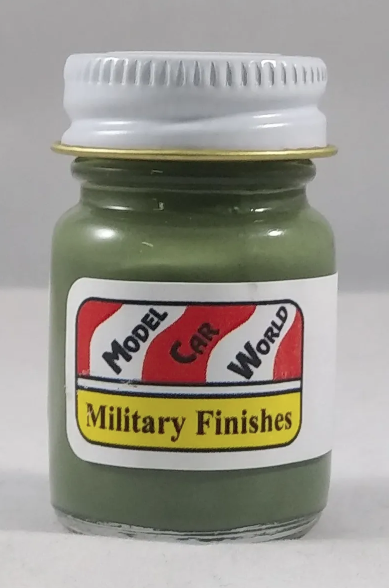 MCW Finishes Green Flat Enamel (15mL)