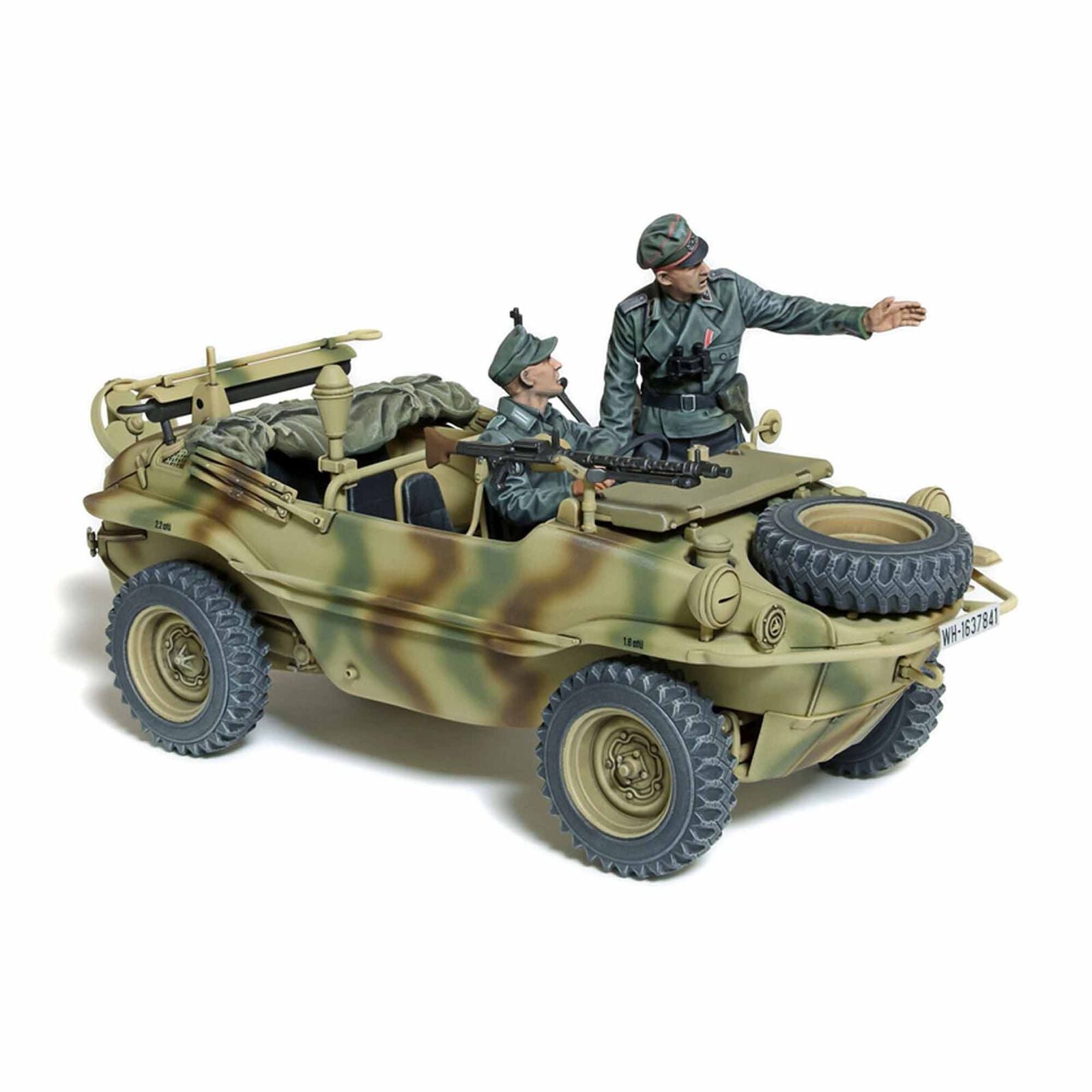 Tamiya 1/35 German Schwimmwagen Type 166 (Wide Wheel Version) Model Kit