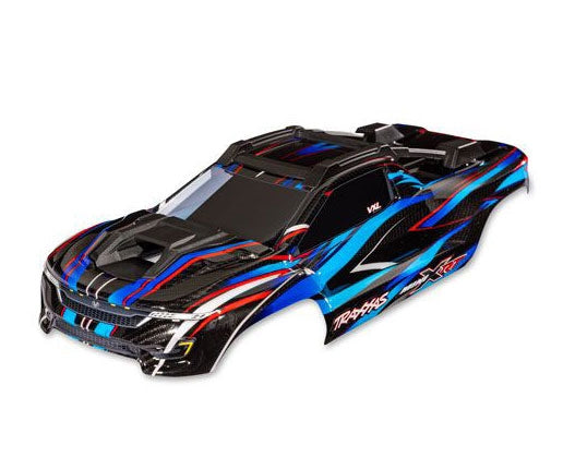 Traxxas Mini XRT Pre-Painted Body (Blue)
