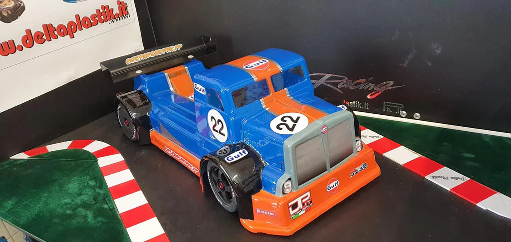 Delta Plastik Race Truck 1/7 Scale RC Clear Body