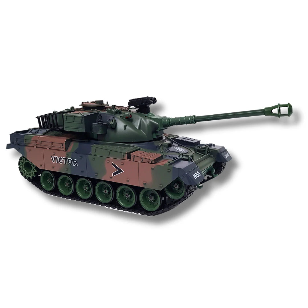 IMEX 1/18 Scale US M60 2.4Ghz RC Tank Force (Green Camo)