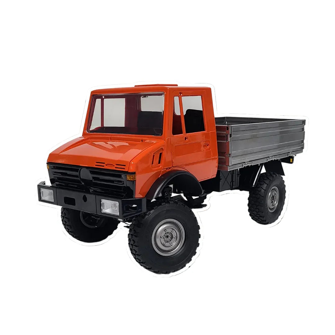 LDRC 1/12 Scale 4WD RC Crawler Truck with Dual Motors and LED Lights