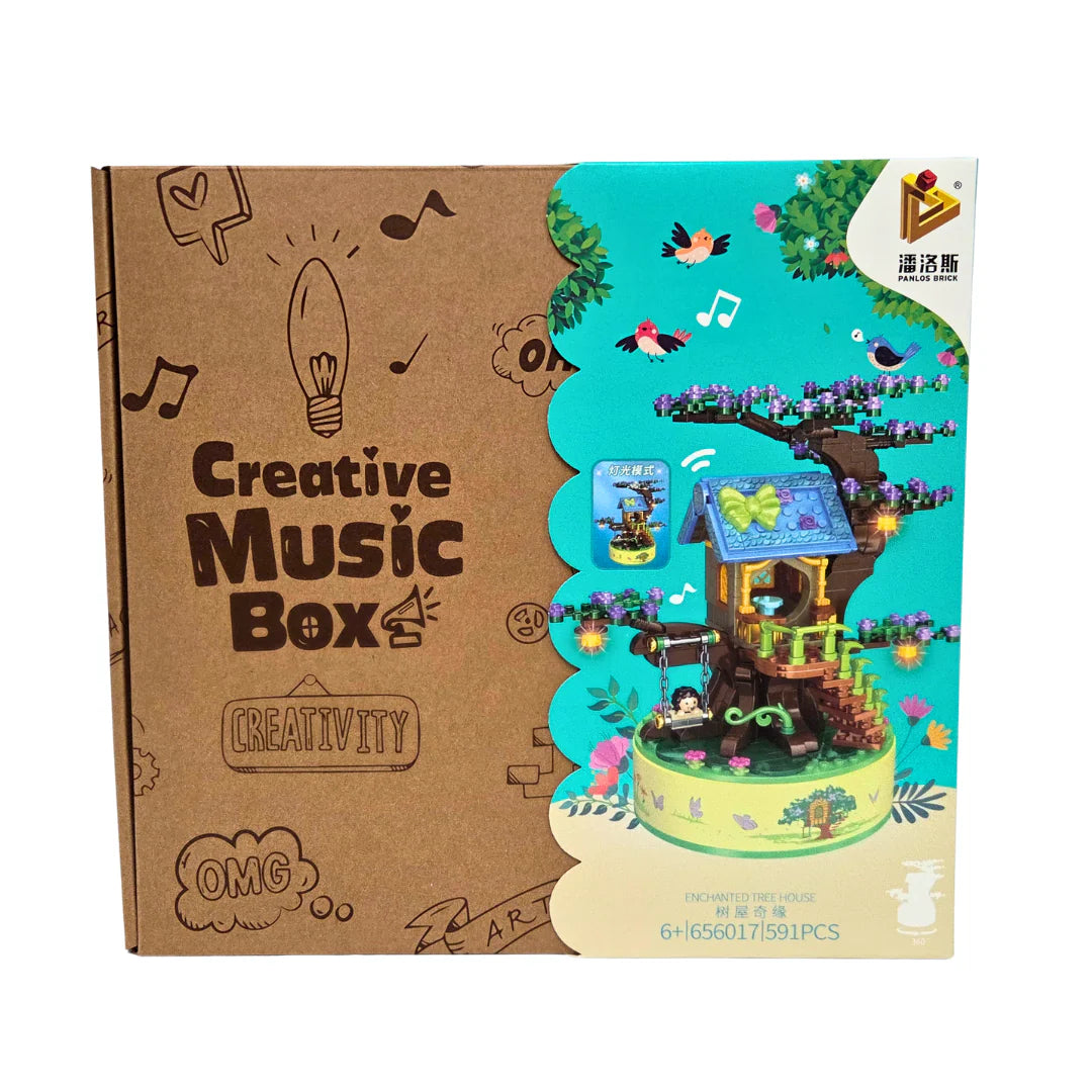 Inbrixx Creative Music Box Series Tree House Brick Set