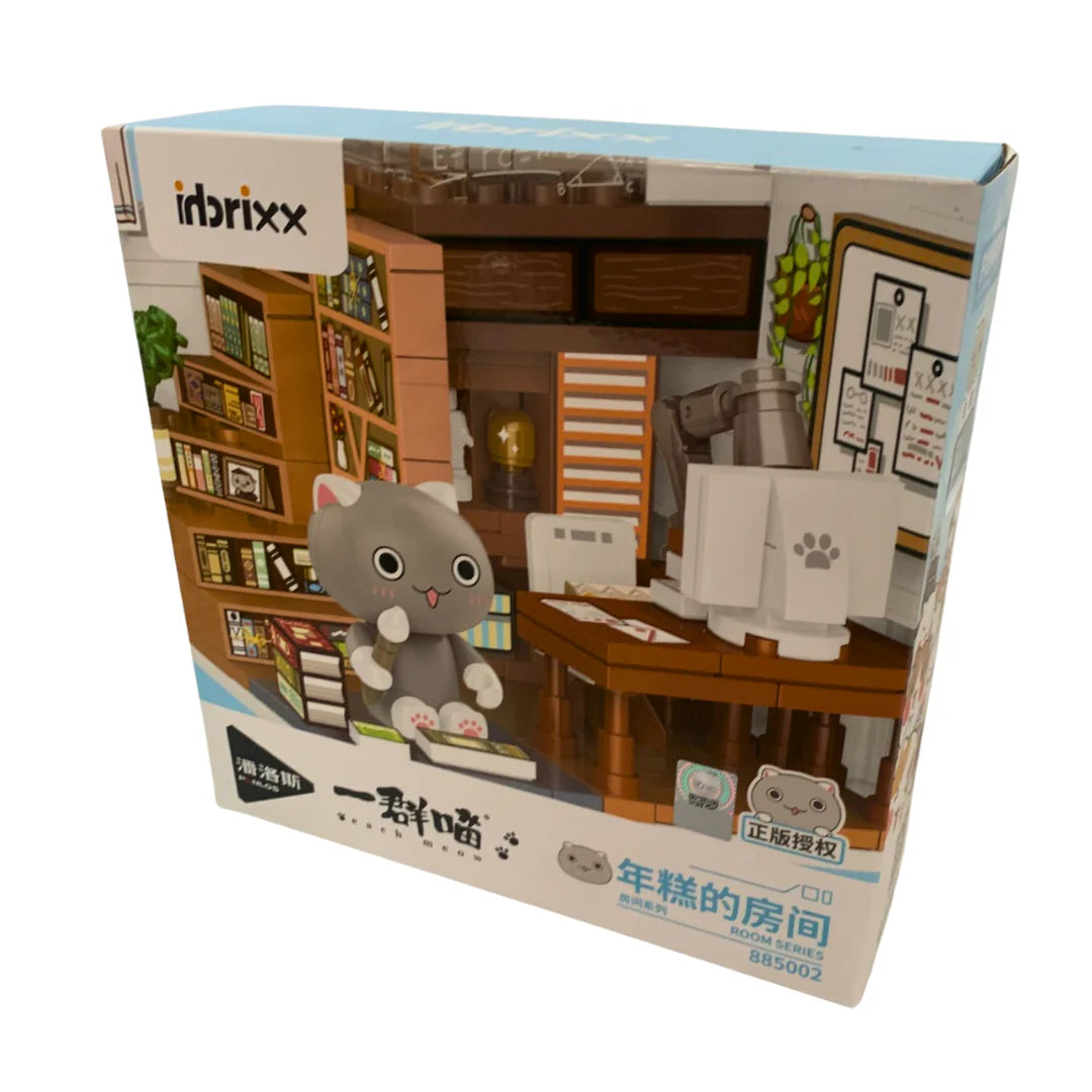 Inbrixx Rice Cake's Room Cat Room Display Brick Set