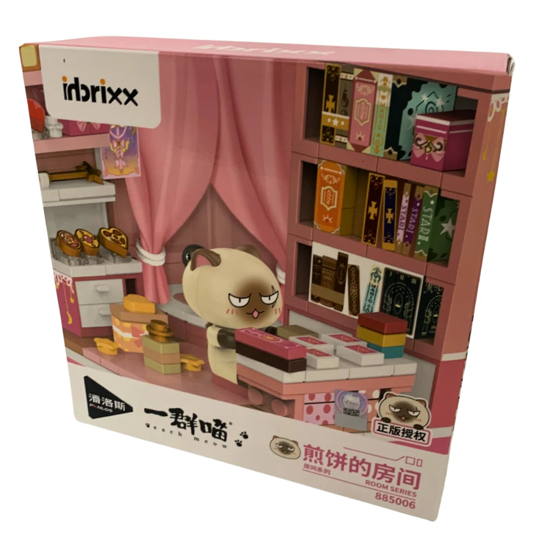 Inbrixx Pancake's Room Cat Room Display Brick Set