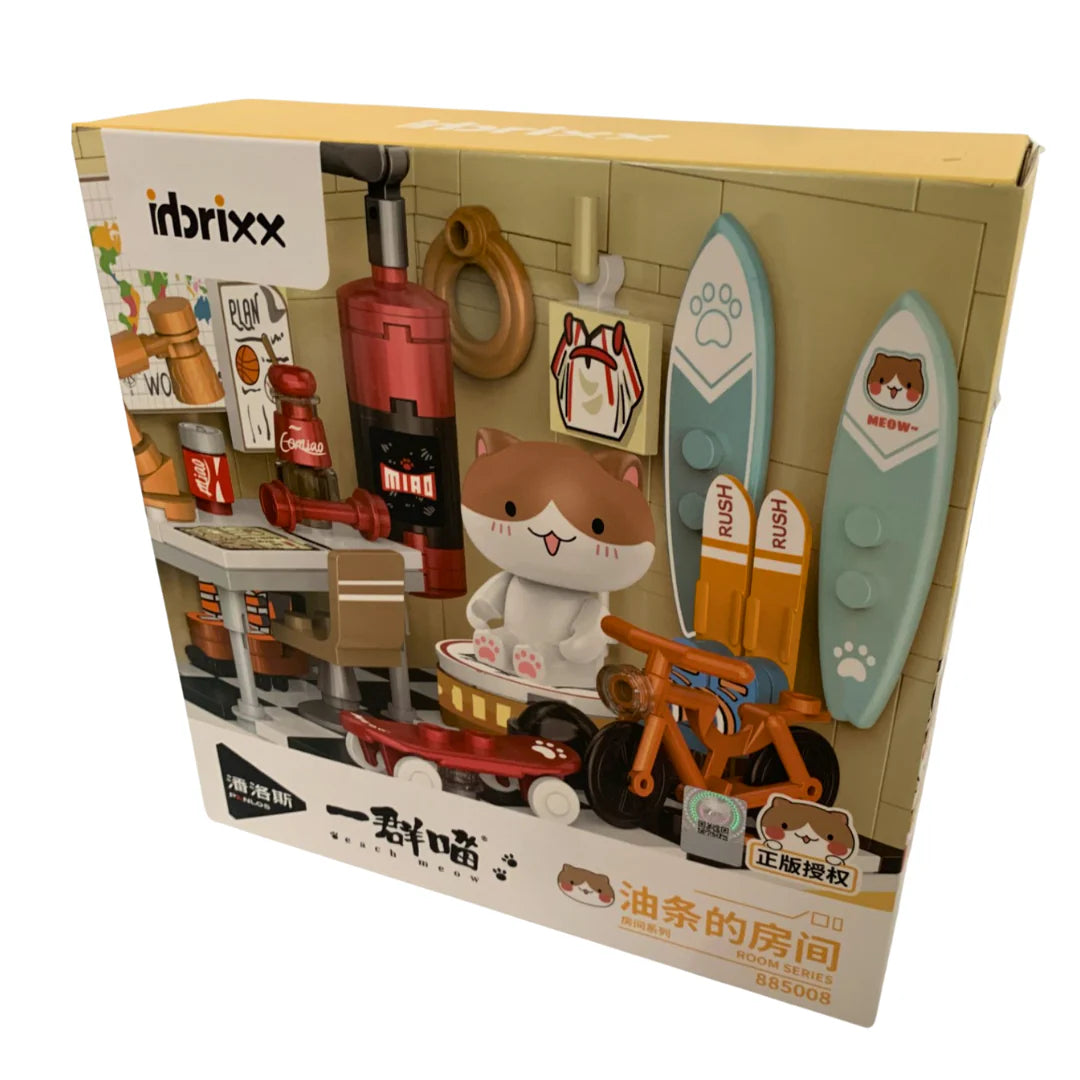 Inbrixx Youtiao's Room Cat Room Display Brick Set