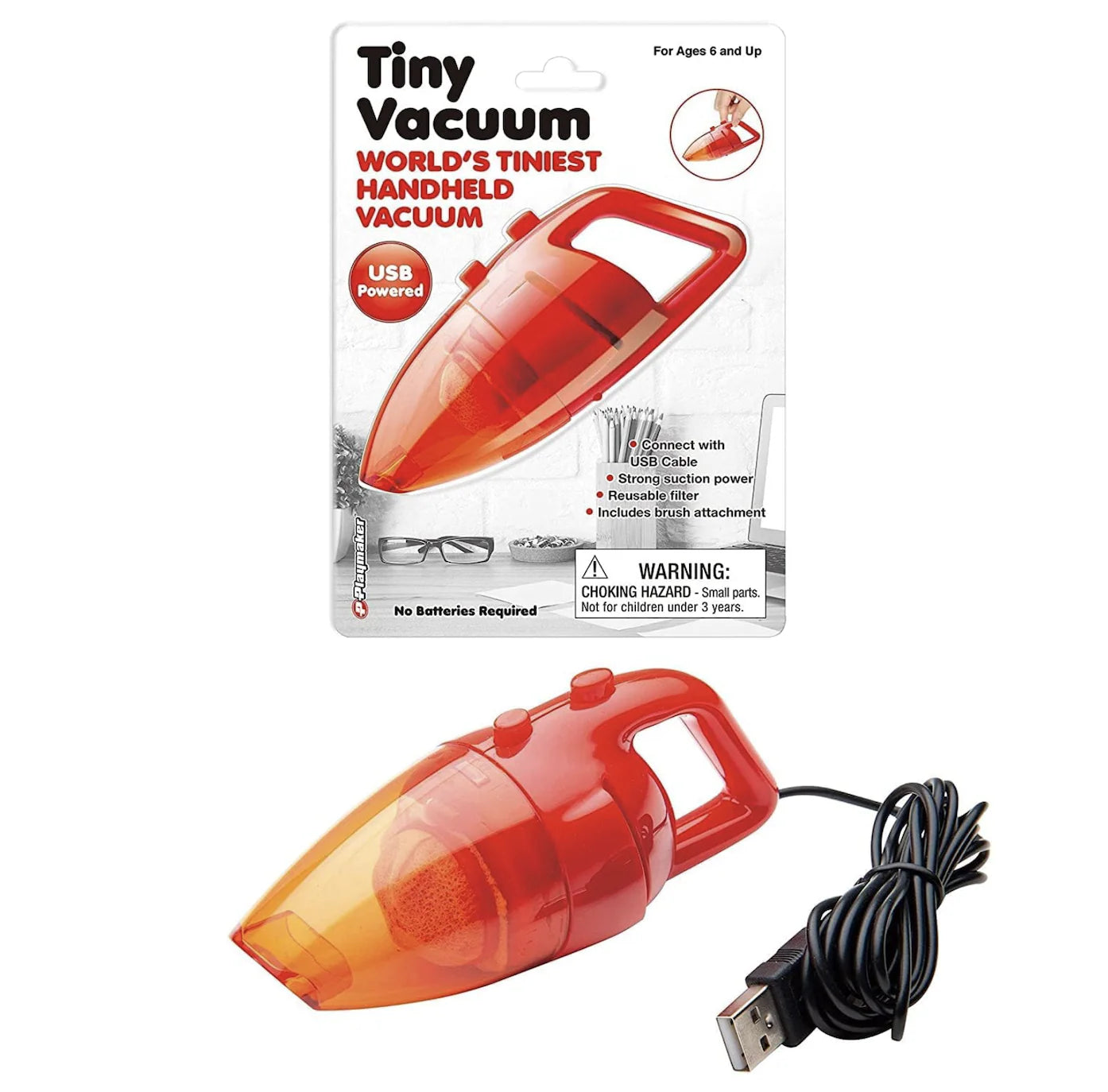 Master Toys World's Tiniest Handheld Vacuum